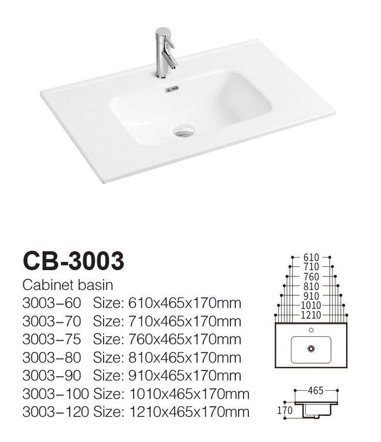 China sanitary ware manufacturer integrated ceramic basin washbasin