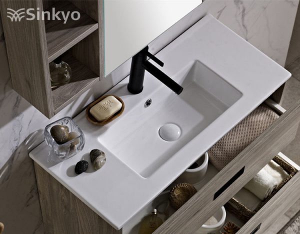 Ceramic wash table top basin vanity bathroom sinks for USA